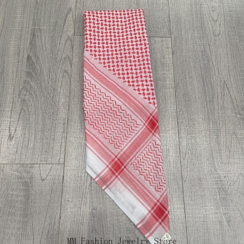 D0UB Religieux adulte Keffiyeh Headscarf Turbans Jacquards Pattern Arab Scarf Fiffite Outdoor For