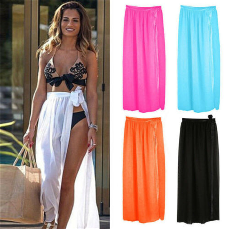 Jupes de plage, sarongs, paréos, jupes enveloppantes pour femmes, serviettes de plage d'été, couvre-maillots de bain à dos ouvert
