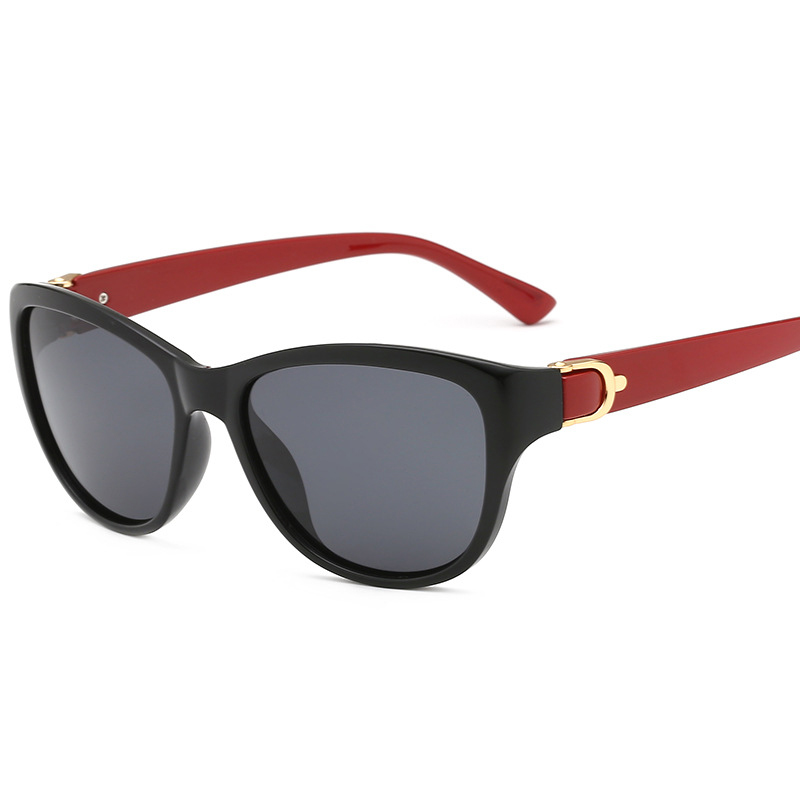 Marque De luxe Design oeil De chat lunettes De soleil polarisées hommes femmes dame lunettes De soleil élégantes femme conduite lunettes Oculos De Sol
