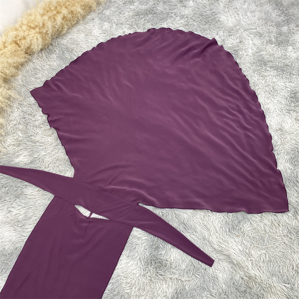 Hijabs musulmans pour femmes, style ethnique africain, foulard uni quotidien, tissu Nida doux, élégant, pour filles, quatre saisons