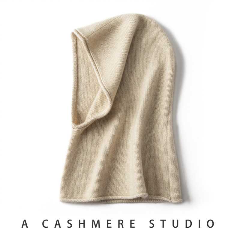 Chapeau en pur cachemire pour femme, écharpe pour femme, chapeaux chauds d'extérieur, casquette fille, écharpe de cou de qualité, 100% pur cachemire, nouvelle mode, automne et hiver
