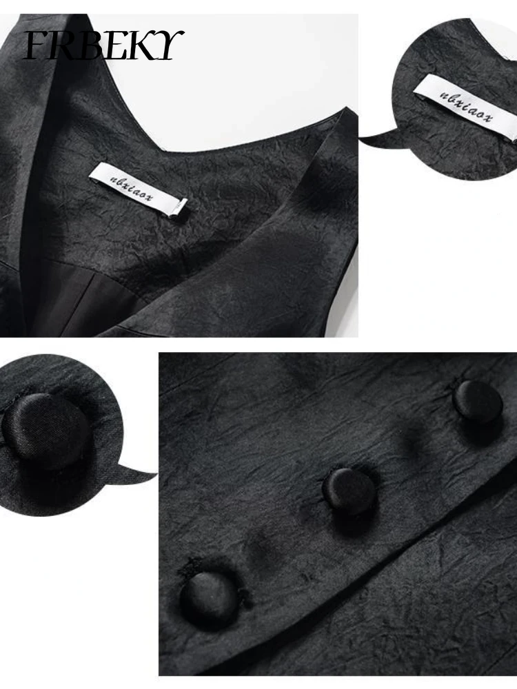 Gilets élégants pour femmes, sous-chemise en fibre de V, col en V imbibé, veste en émail solide, débardeurs féminins, vêtements de rue en Y, vêtements d'automne