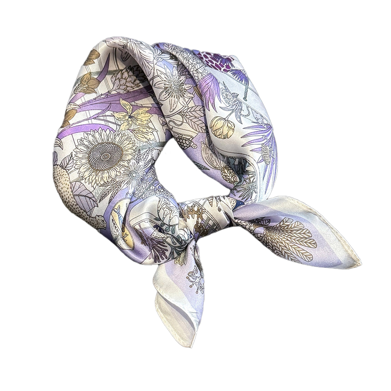 Foulard carré en soie 100% pour femmes, foulard enveloppant, Bandana en soie de mûrier, mode luxe, bandeau Hijab de haute qualité
