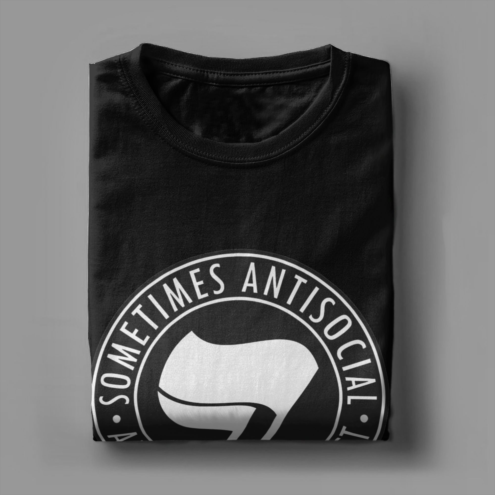 Hommes femmes toujours Anti fasciste t-shirt 100% couverture en coton créatif à manches courtes col rond T-Shirts adultes T-Shirts