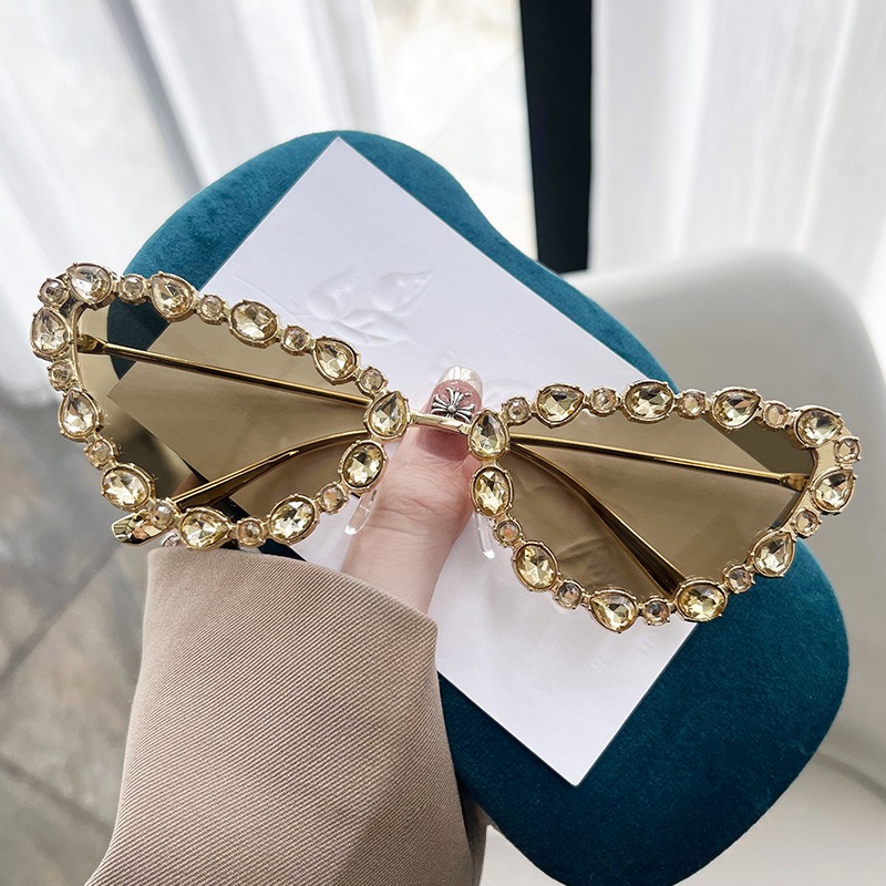 Lunettes de soleil œil de chat tendance pour femmes et hommes, marque de luxe, monture métallique, lunettes de conduite, Gafas De Sol