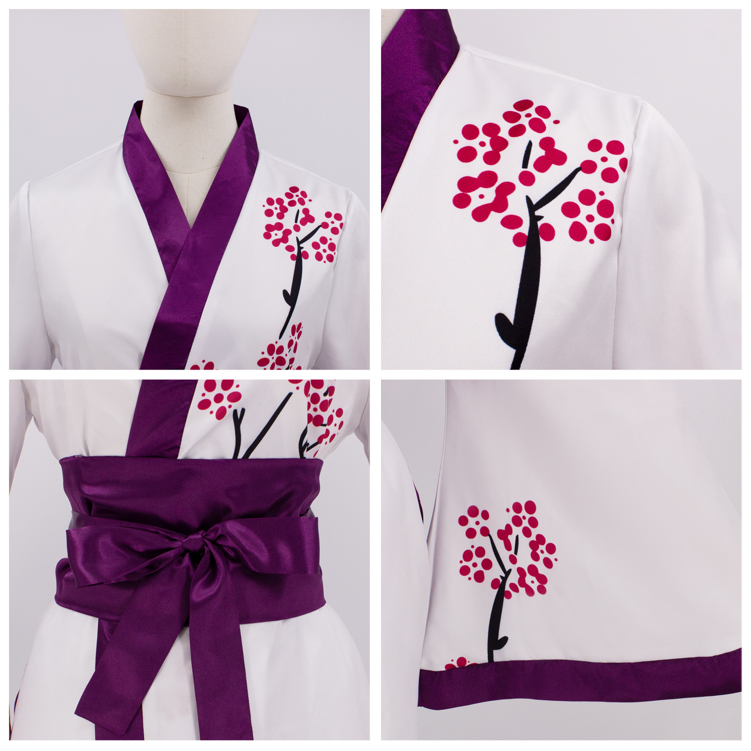Costume de kimono ABBA des années 1970, déguisement d'Halloween, reine de la musique, Anni-Frid Agnetha, tenues de kimono, cosplay pour femmes, hommes, adultes, déguisement fantaisie
