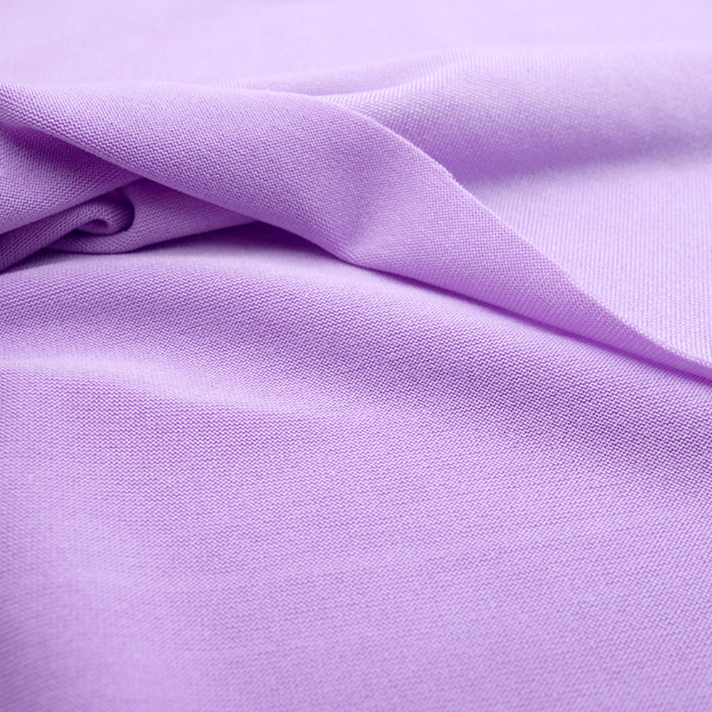 Tissu jersey extensible 4 directions en soie de lait, 65 po x 19 po, couleur unie, pour vêtements de danse, vêtements de sport, t-shirt d'été, robe faite à la main