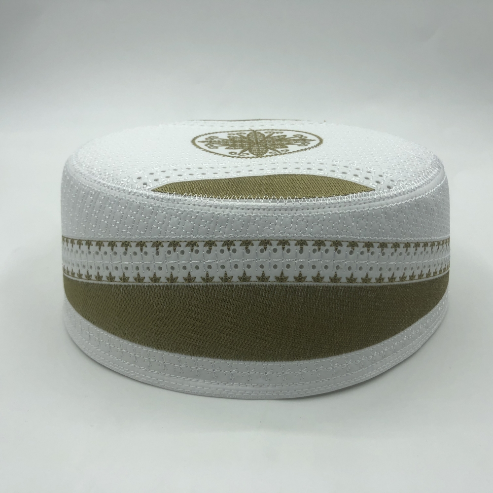 Chapeaux musulmans pour hommes, vêtements de prière, chapeau islamique, Taqiyah, Kufi, Tax Products, Kippa, turc moderne, polyester 03484