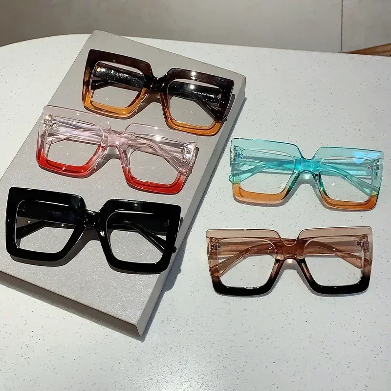 Lunettes transparentes rétro géométriques pour femmes, adaptées aux loisirs de plein air, lecture 03/Life, cadeaux de décoration, presbytie