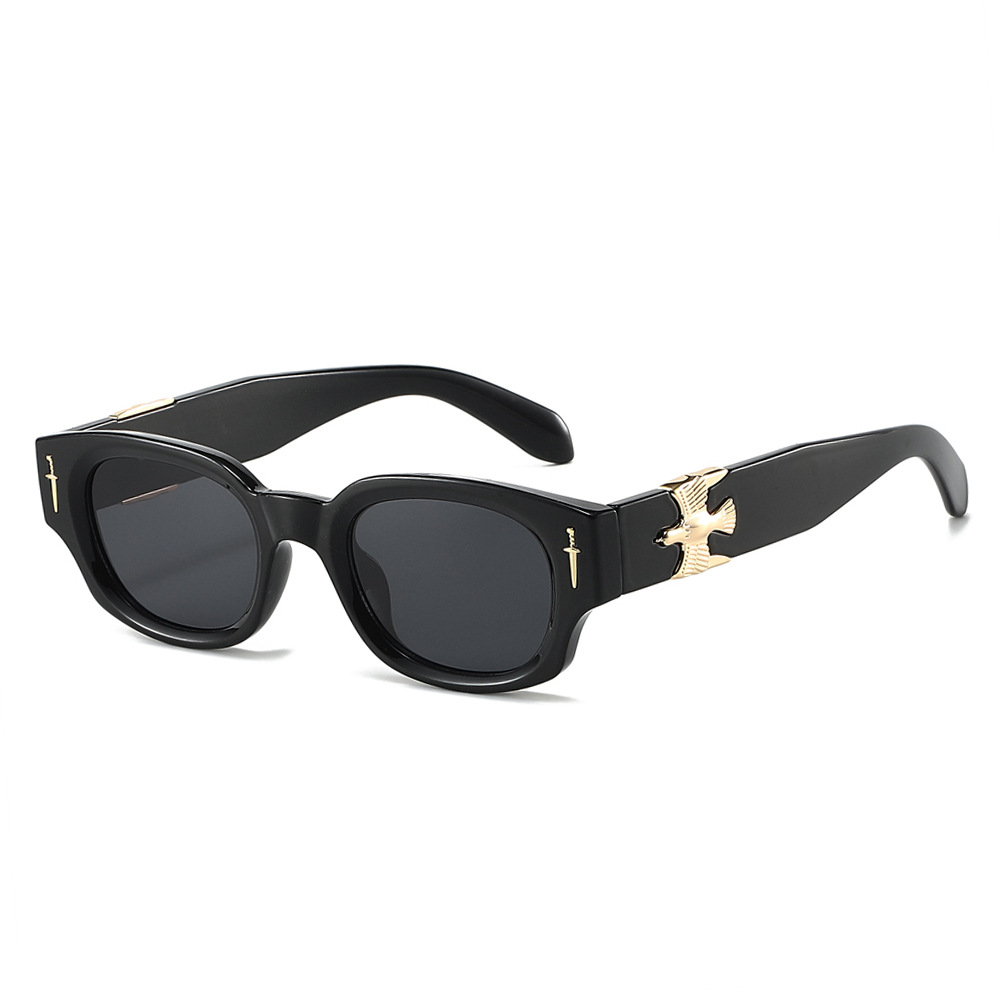 Lunettes de soleil de luxe 2024 pour femmes et hommes, Glamour Eagle, lunettes de soleil tendance unisexes, lunettes de créateur élégantes, protection UV400