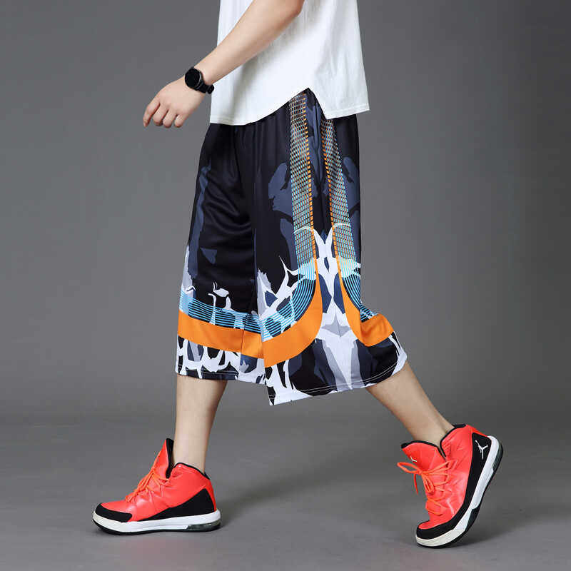Nouveauté - Shorts de sport surdimensionnés pour hommes, style basketball, longueur six ou sept pouces, tailles XL, 2XL, 3XL, 4XL, 5XL, 6XL, 7XL