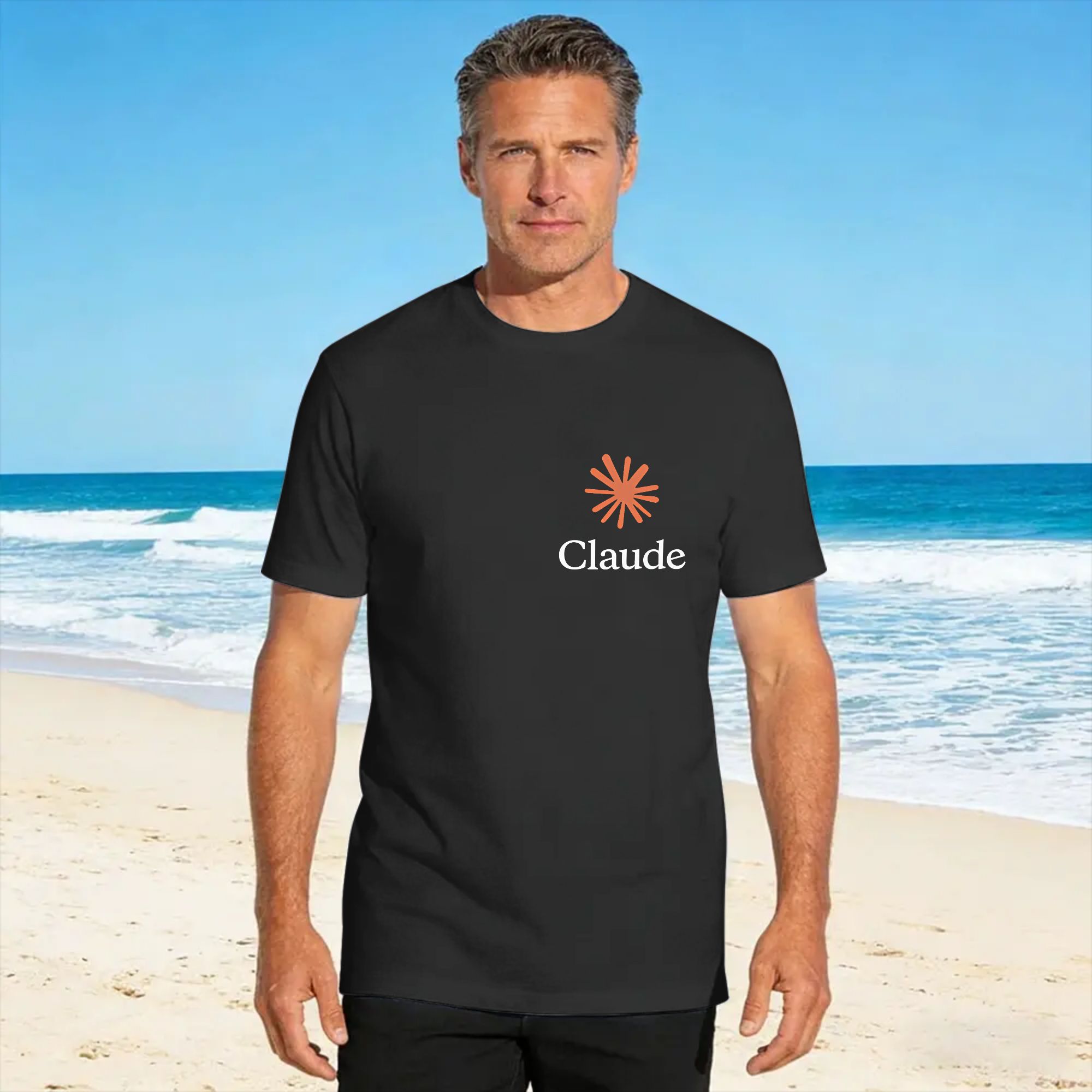 T-shirt Anthropic Claude pour hommes et femmes, T-shirt tendance et cool pour l'été, classique, 100% coton, idée cadeau