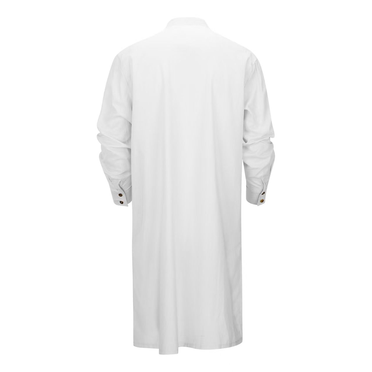 Robe musulmane à manches longues pour hommes, vêtements 100% coton, pull, Kaftan arabe islamique, costume du moyen-orient, dubaï, Abaya, nouvelle collection