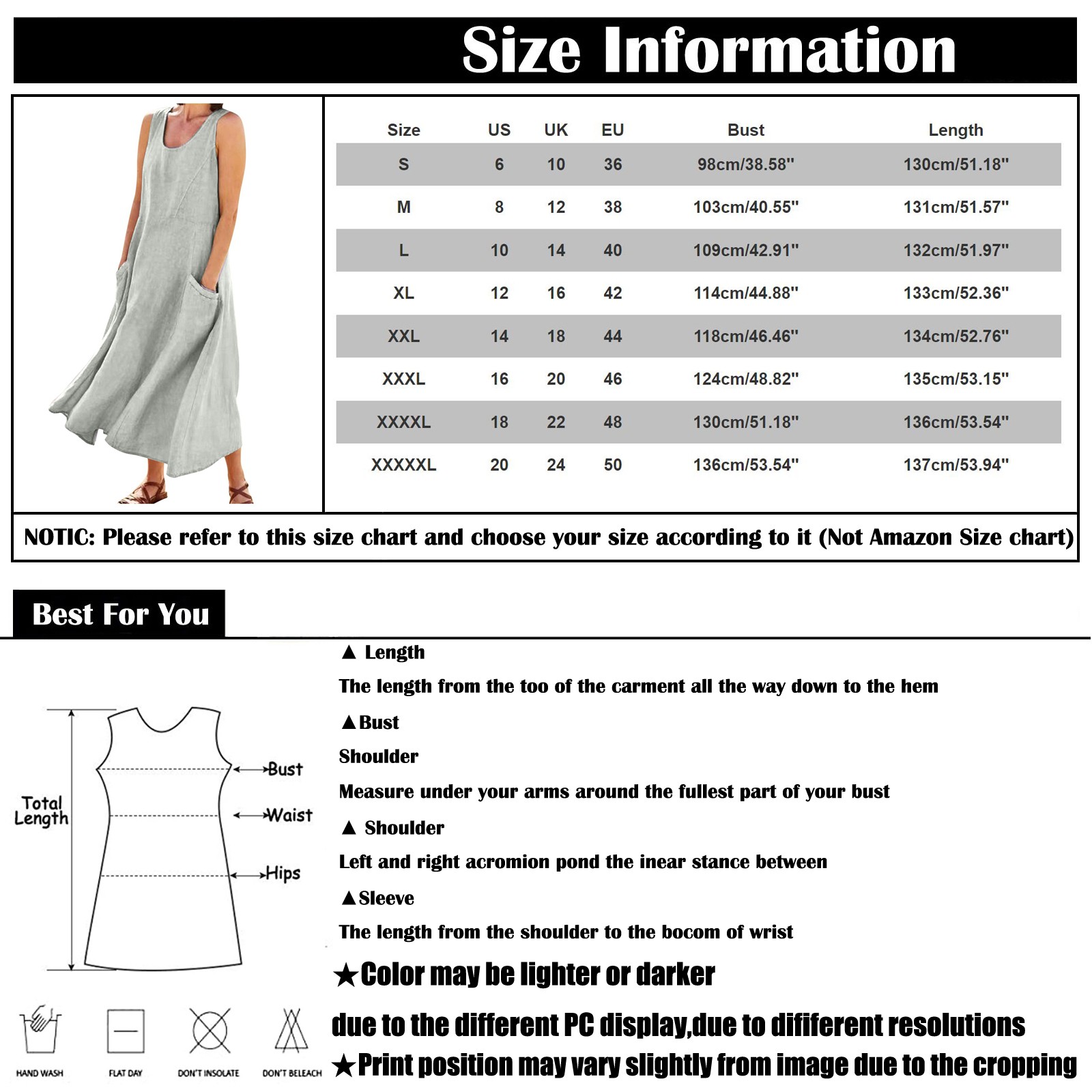 Robe longue vintage en coton et lin pour femme, tenue d'été solide, style bohème, avec poches, grande taille 5XL