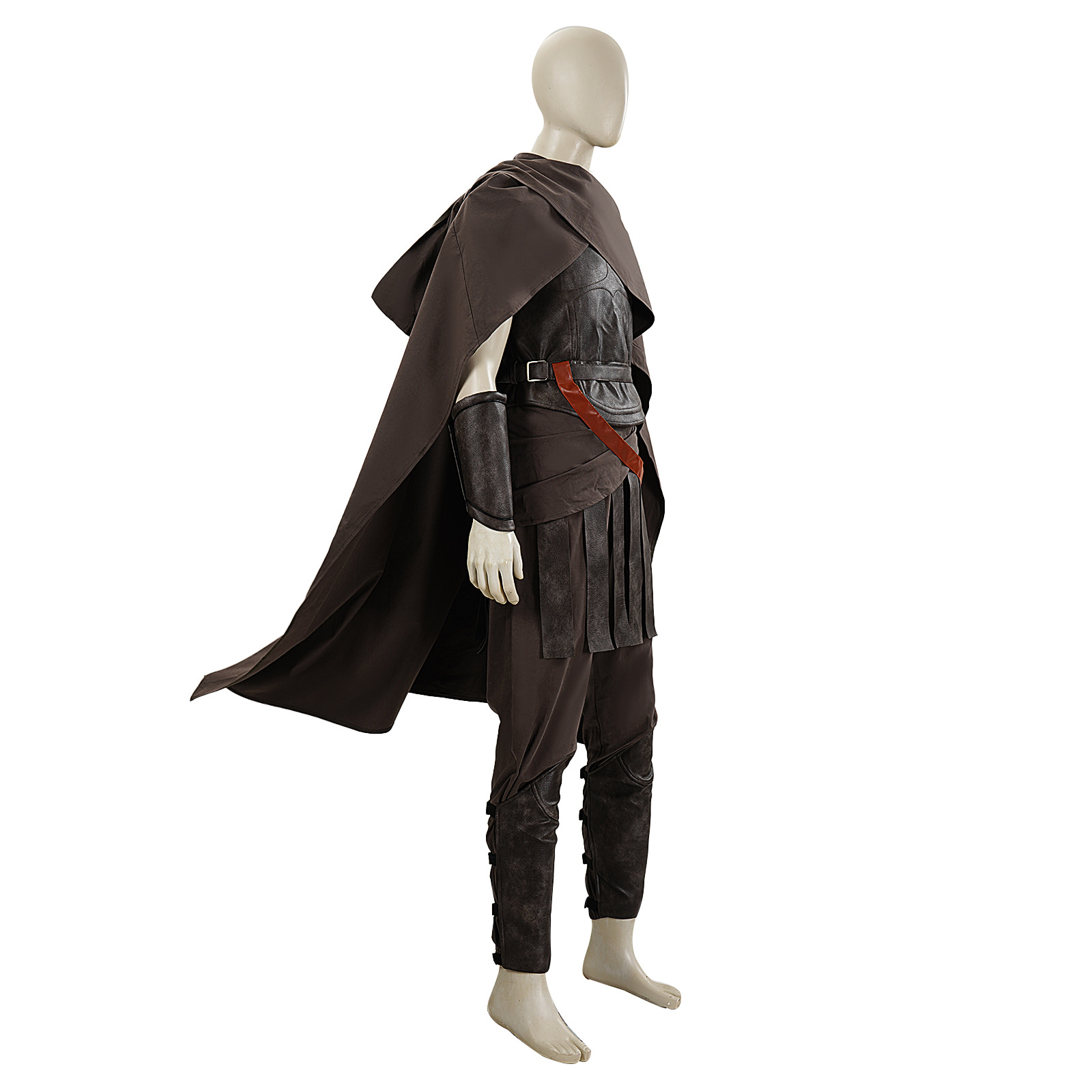 Costume de Cosplay du Film L'Odyssée, Tenue Médiévale de Chevalier Renaissance pour Hommes, Idéal pour Halloween et Fêtes Costumées