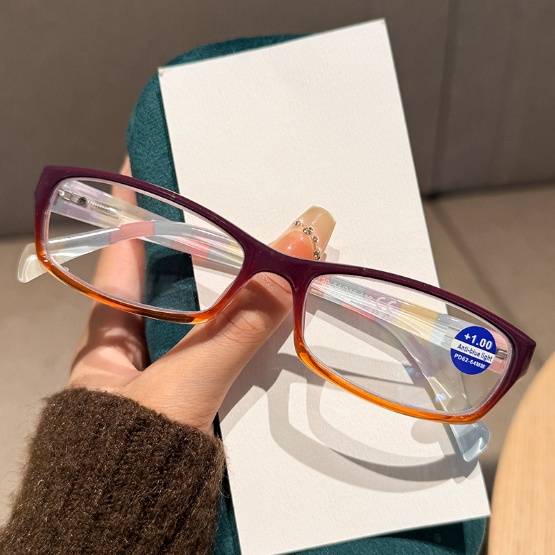 Lunettes de lecture à petite monture pour femmes et hommes, Anti-lumière bleue, nouvelle tendance, multicolores, avec dioptrie 0 à + 4.0