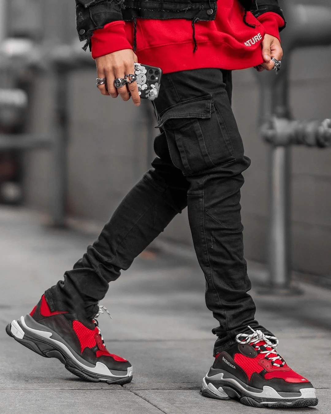 2025 nouveaux hommes rue élastique Denim marque jean jambes étroites Multi poches Cargo pantalon décontracté coupe ajustée usage quotidien Joggers taille moyenne