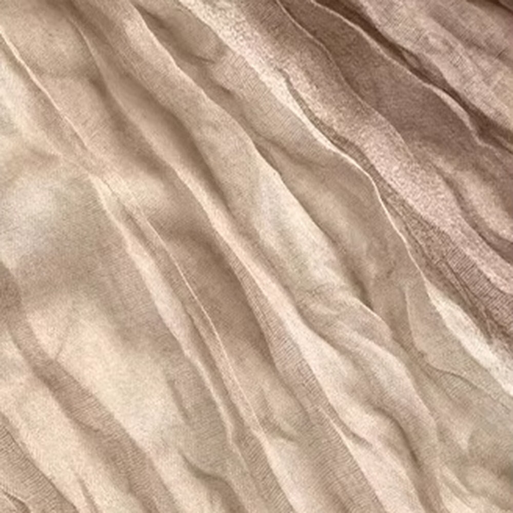 Écharpe froissée pour femmes, vintage, dégradé ombré, châle à porter au quotidien, respirant, doux, pour le printemps et l'automne, idéal pour les séances photo et les voyages.