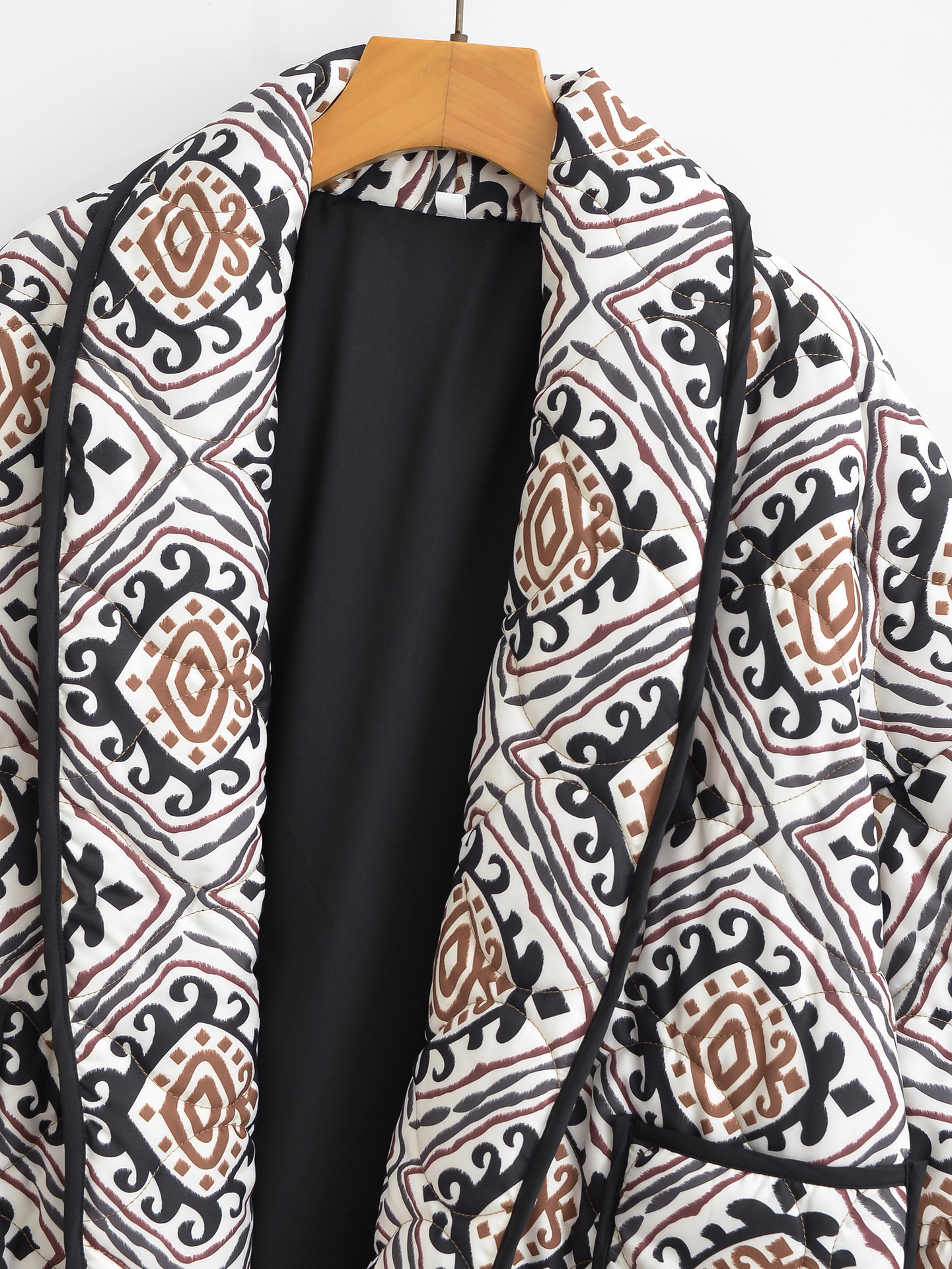 Cardigan ample en coton imprimé, nouvelle mode décontractée, polyvalent, automne/hiver, nouveau produit pour femmes