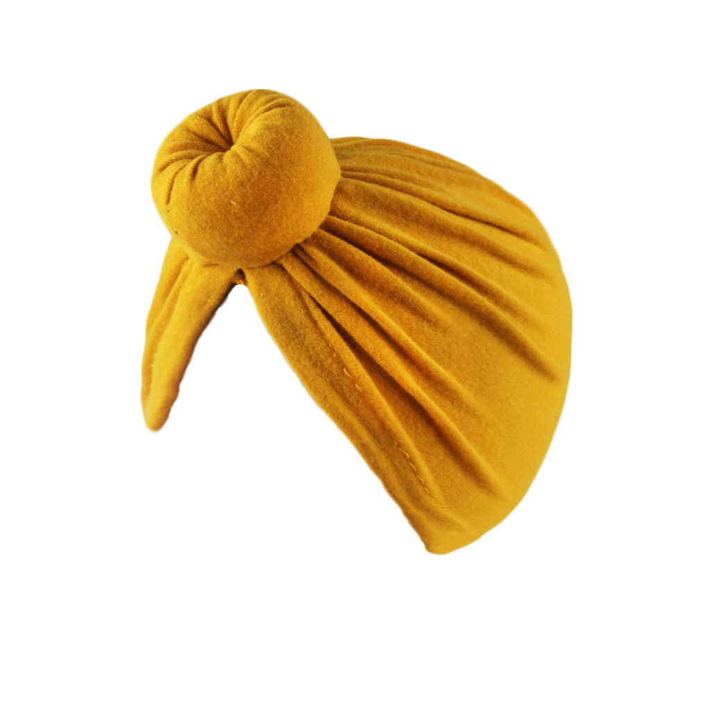 Nouveau Turban en Coton Doux pour Femme, Bonnet Hijab Musulman Uni avec Nœud Donut, Coiffe Tendance Extensible pour Dames