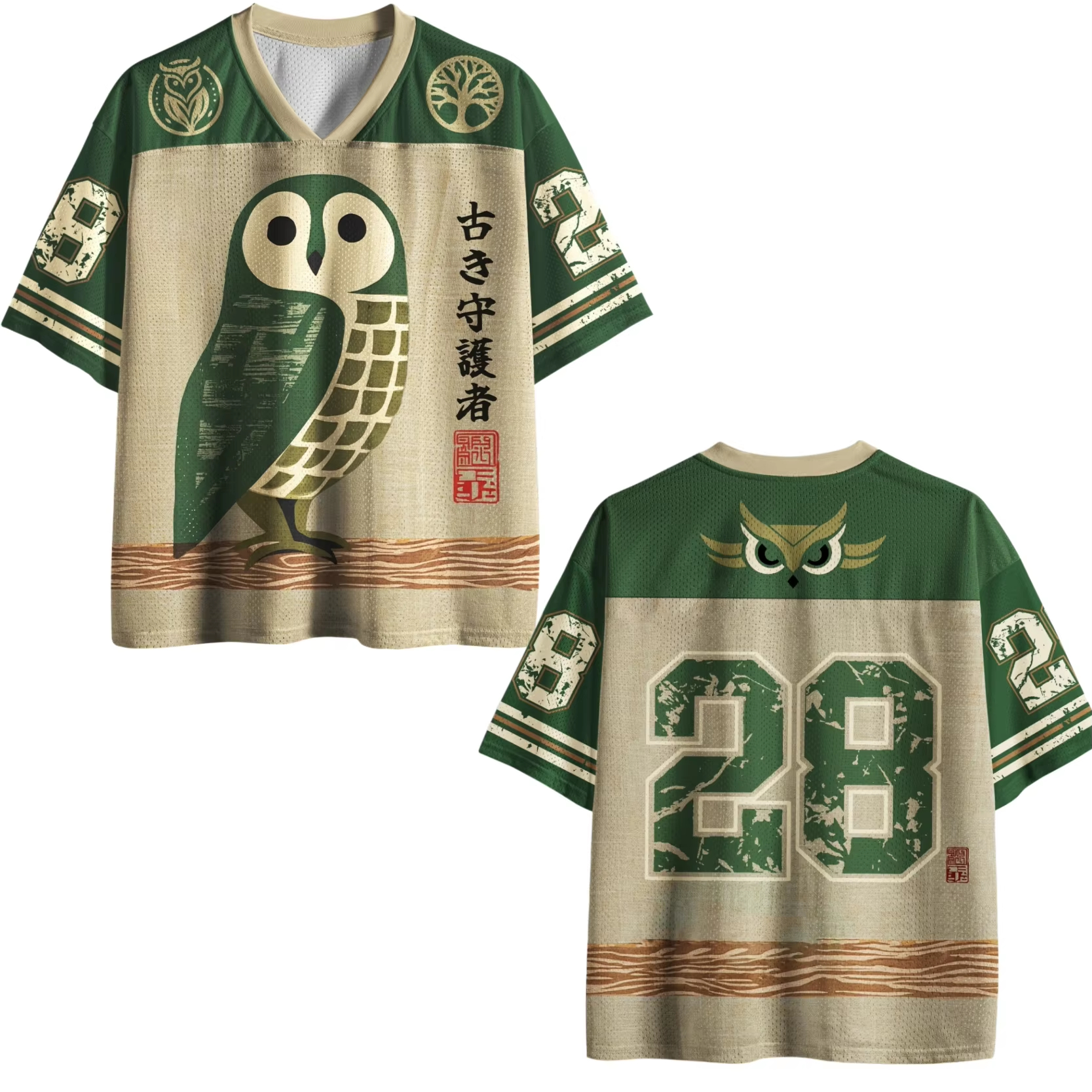 T-shirt de sport unisexe à col en V, style japonais, nouveau style Harajuku, motif animal numérique, Y2k, respirant, séchage rapide, pour adultes