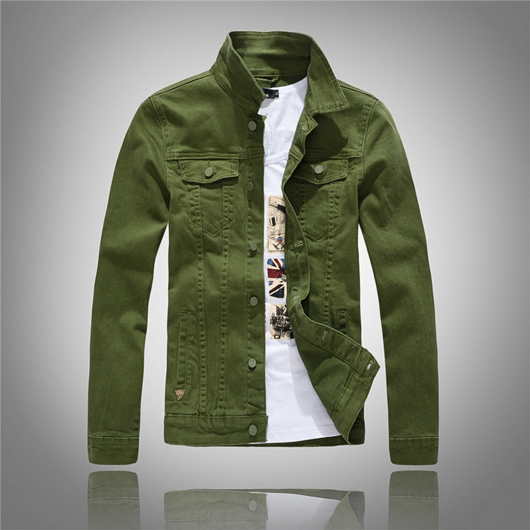 Hommes rose Denim vestes vêtements d'extérieur coupe ajustée Denim manteaux nouvelle mode mâle coton Jeans décontractés vestes Streetwear Jean manteaux taille 4XL