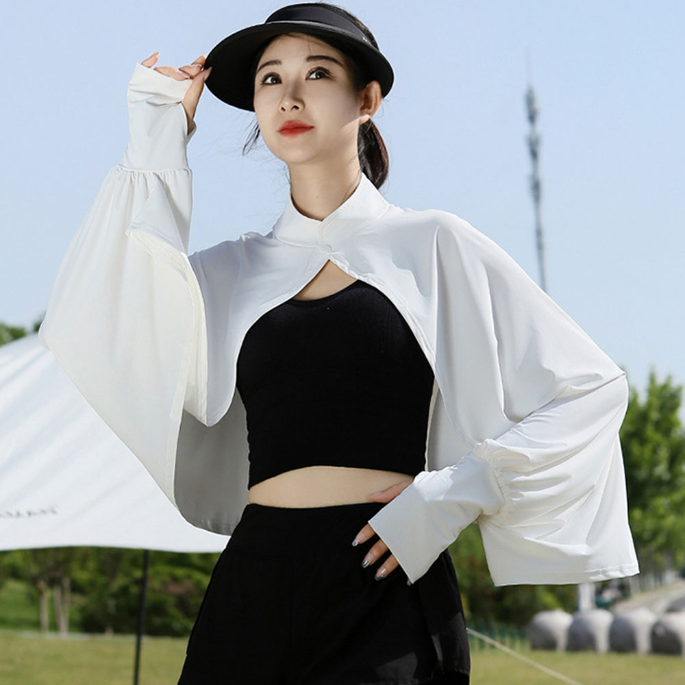 Manchons de bras rafraîchissants en soie glacée, longs et fins, pour sports de plein air, protection solaire anti-UV, manches longues d'été