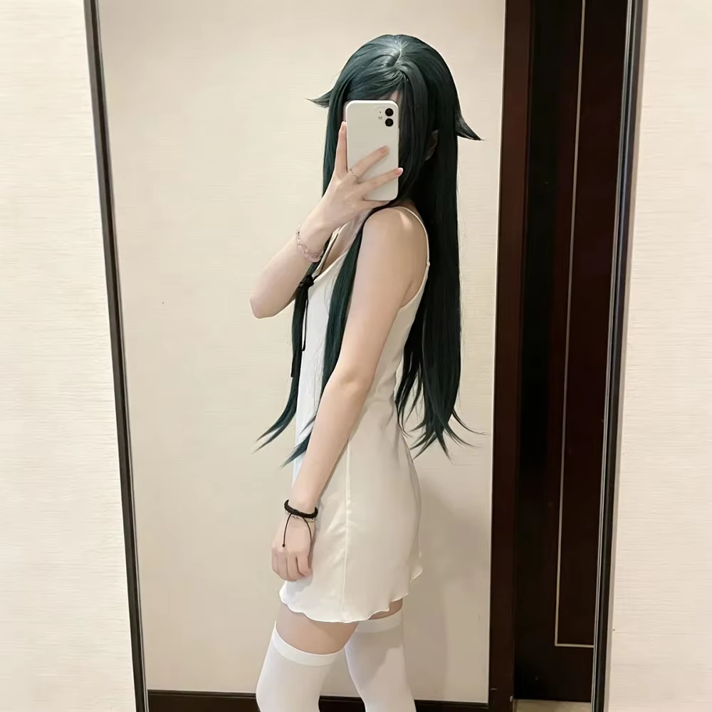 Costume de Cosplay Anime The Song of Saya Saya pour femmes, robe de nuit blanche, jupe camisole, vêtements de carnaval d'été