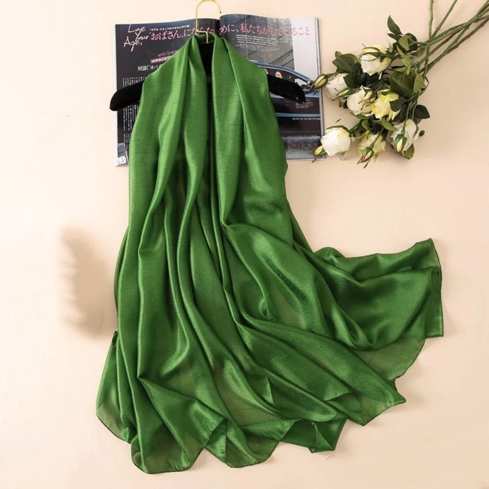 Nouveau couleur Pure femmes plaine Foulard tête enveloppement lin femme crème solaire châle Foulard Bandanas grande taille Hijab