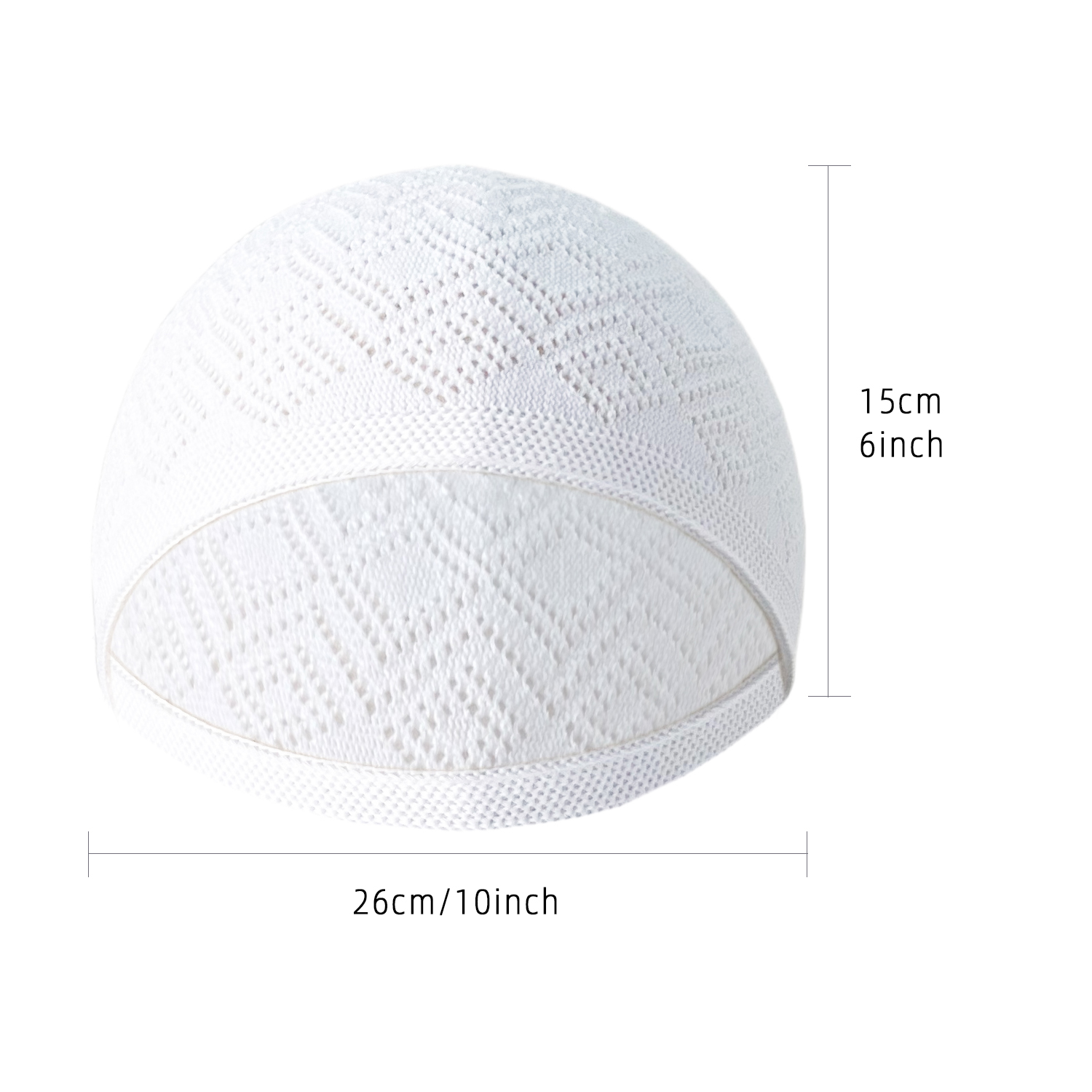 Chapeaux de prière pour hommes musulmans unisexe hiver chaud tricoté bonnet Islam juif inde casquettes Musulman arabe hommes Kippah Homme chapeau