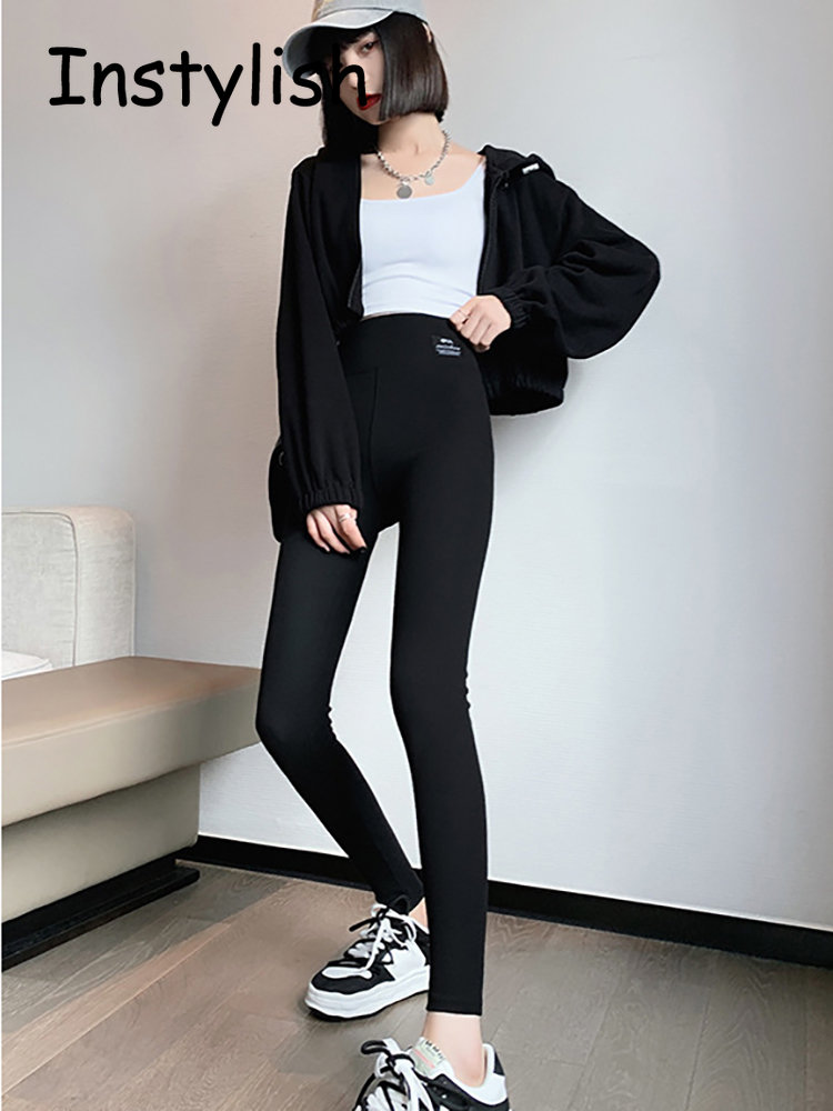 Leggings de sport pour femmes, collants Push Up, taille haute, jambières d'exercices, Vintage Harajuku, pantalons en tricot côtelé, vêtements de Fitness et de sport