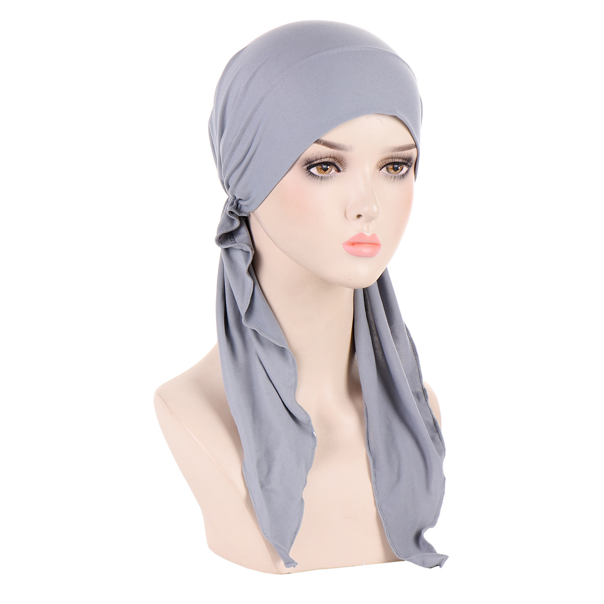 Bonnet turban chimio pour femme, Skullies, bonnet pour fille, bandanas au design traditionnel, tête ronde, perte de cheveux, vêtements de sauna, femme rurale, Z12X03