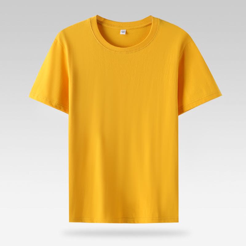 T-shirts 100% coton pour femmes, décontractés, coupe régulière, doux, manches courtes, hauts d'été, jaune, rose, vert, blanc