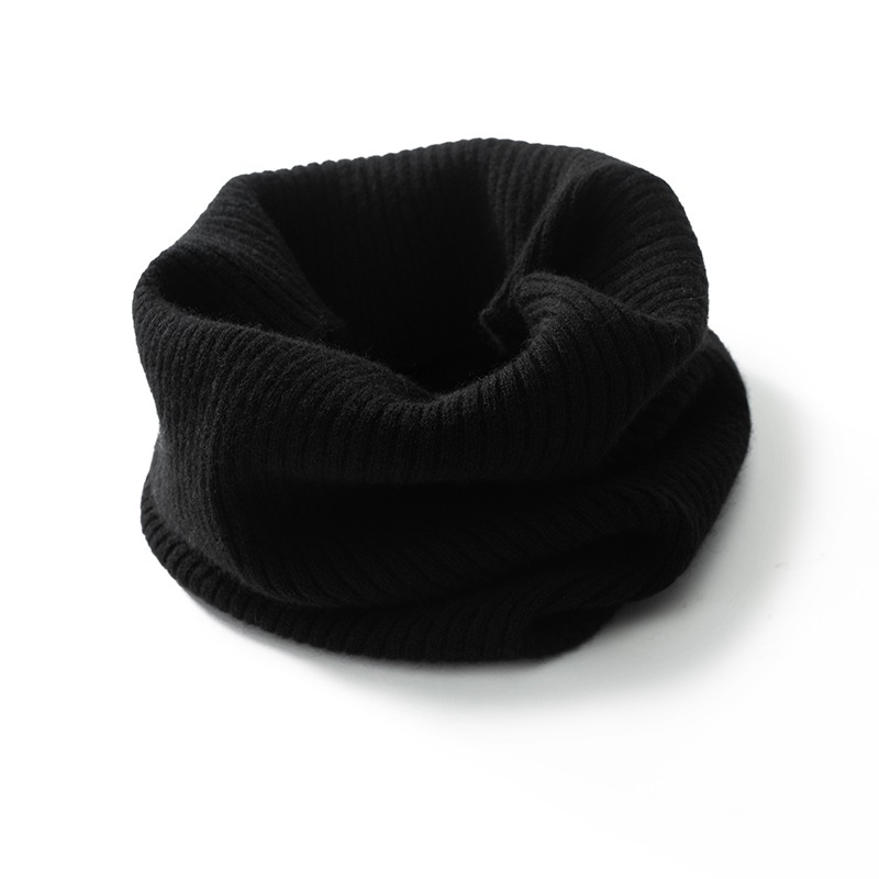 Bandeau en laine pour femmes, écharpe chaude et épaisse en tricot pour hommes, masque de Protection du cou à la mode, une pièce, automne et hiver