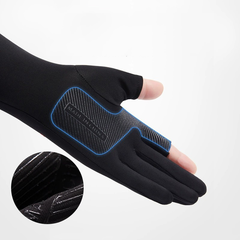 Anti-UV et Rafraîchissant pour l'été ‌ Manchons de bras en soie glacée respirants et extensibles, protection UV, pour le cyclisme, la course à pied et les sports