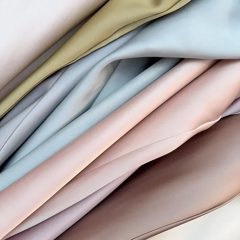 2025 été dame coréenne élégant Satin tissu jupes femme solide taille haute mi-longue robe femmes Chic concepteur mince jupes