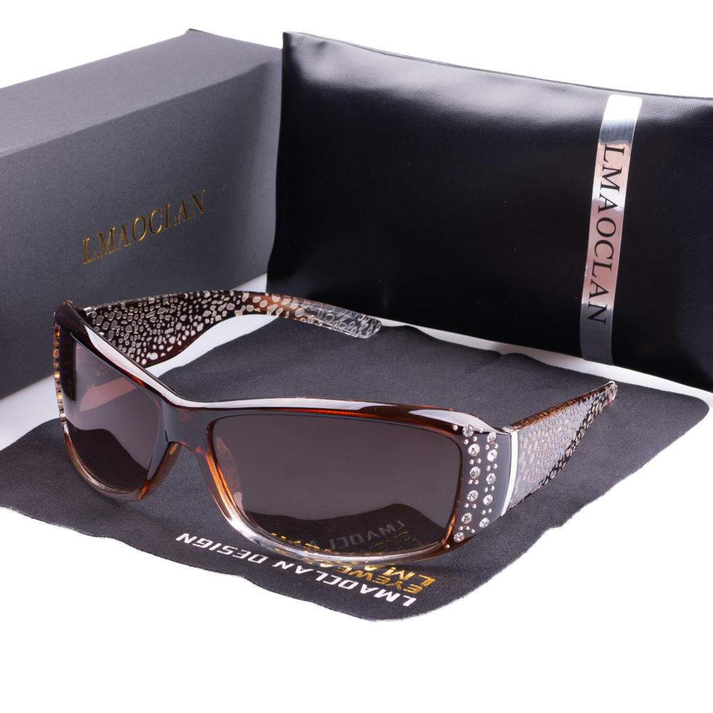 Lunettes de soleil polarisées pour femmes, lunettes de soleil vintage pour dames, marque de créateur, mode de luxe, nouveau, 2025