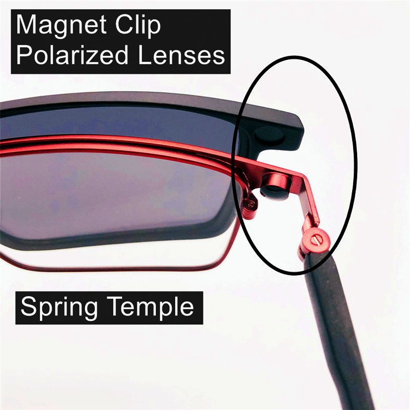 Lunettes de soleil pour hommes, monture optique métallique, monture carrée, Prescription, myopie, élégante, Vintage