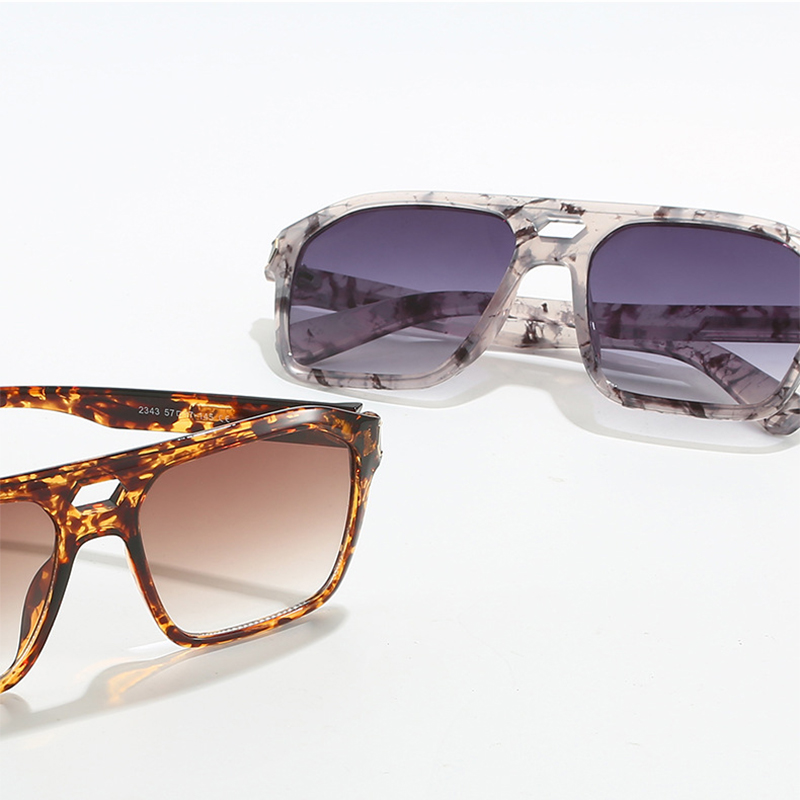 Lunettes de soleil carrées de luxe pour femmes et hommes, marque tendance de styliste, grande monture, mode Vintage dégradé Punk nuances, 2025