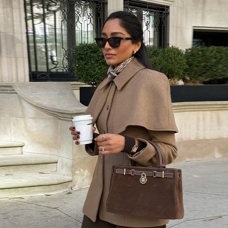 Élégant châle rétro en laine, manteau polyvalent pour femme, vêtement d'extérieur français, style classique, tenue de ville pour femme