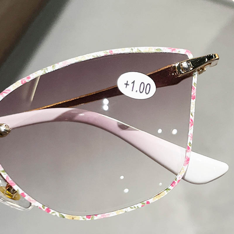 Lunettes de lecture au Design de luxe pour femmes et hommes, nouvelle tendance HD presbytie dames, motif imprimé en 3D, lunettes de vue lointaine à la mode