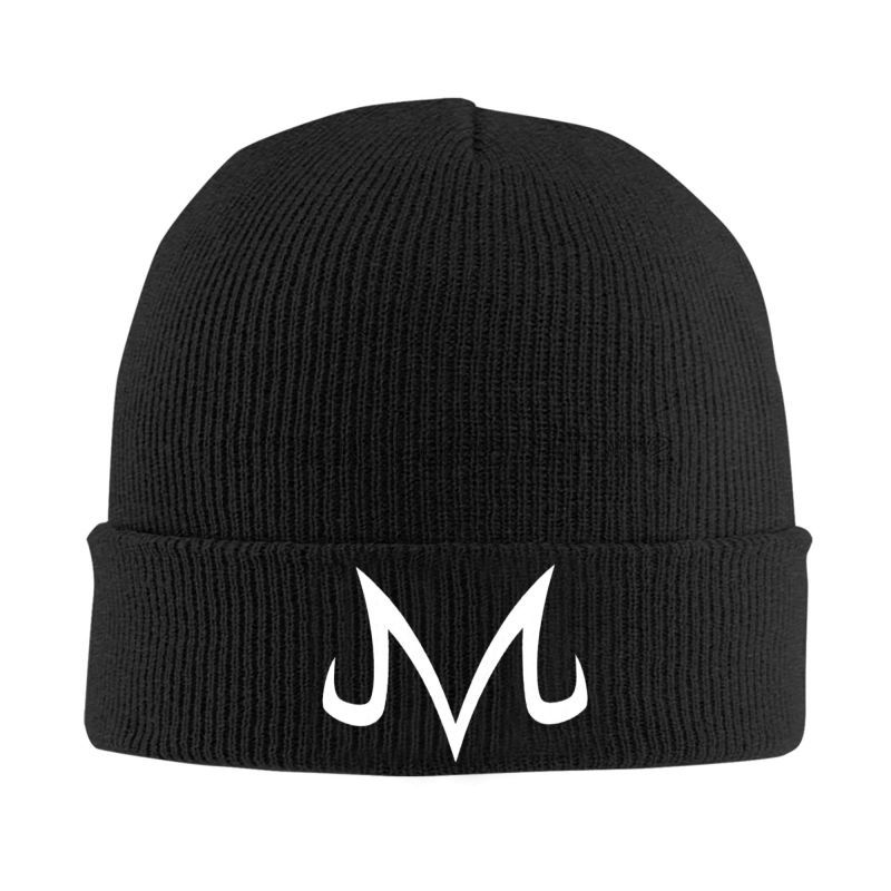Majin Buu imprimé Bonnet chapeaux unisexe élastique tricot chapeau hiver chaud Skullies bonnets casquette tête enveloppement casquettes pour voyage Camping en plein air