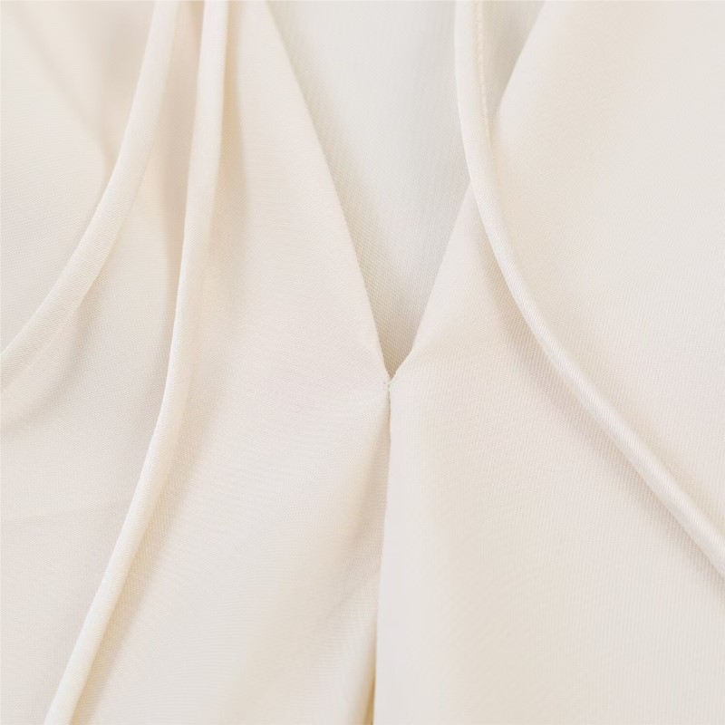 Haut en satin pour femme, style licou, sexy, dos nu, asymétrique, collection printemps-été, camisole chic pour femme, style urbain