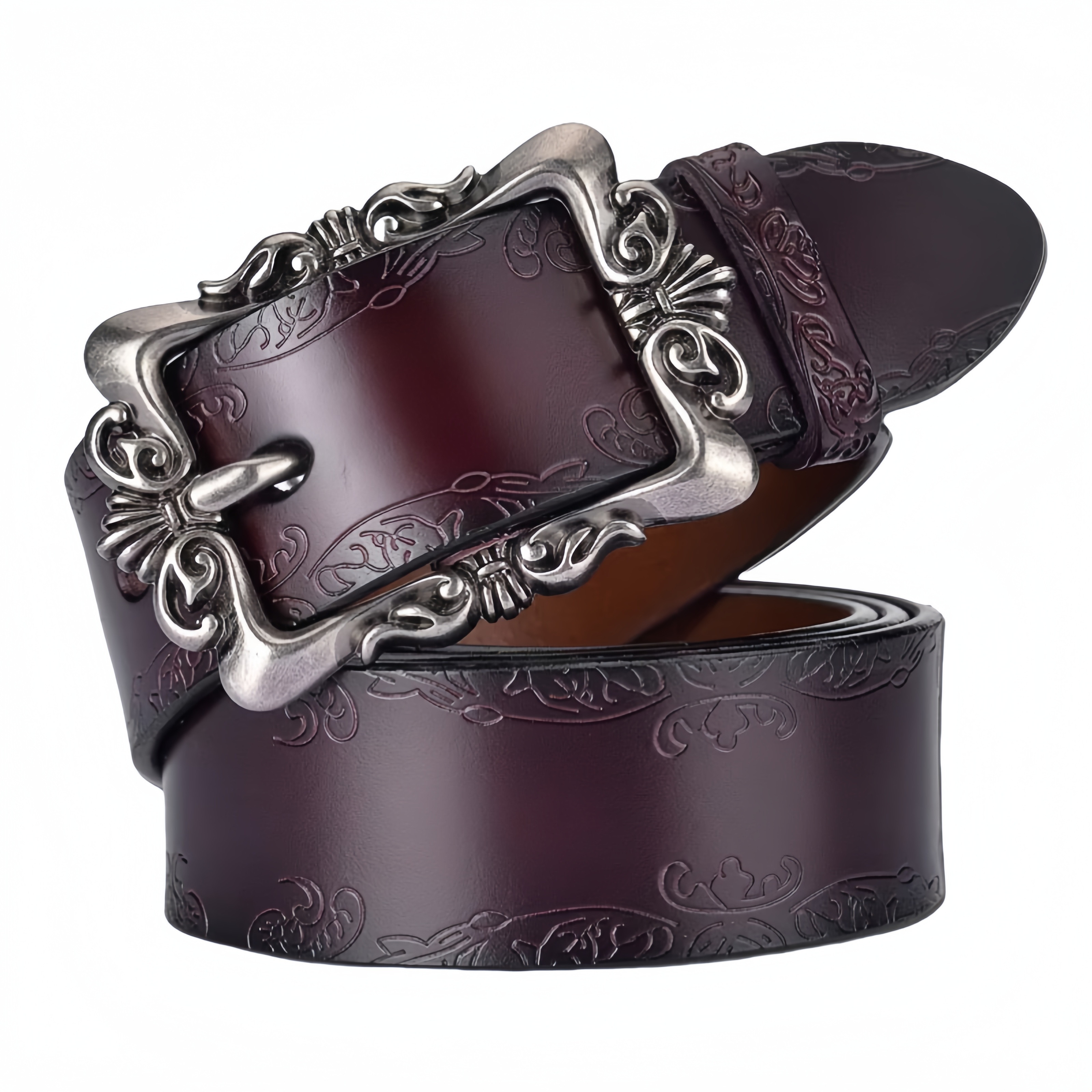 Femmes Généreau en cuir Courte Cowskin Casual Punk Luxury Brand Designer Belts For Women Jeans Wonisbank Femme Black Strap