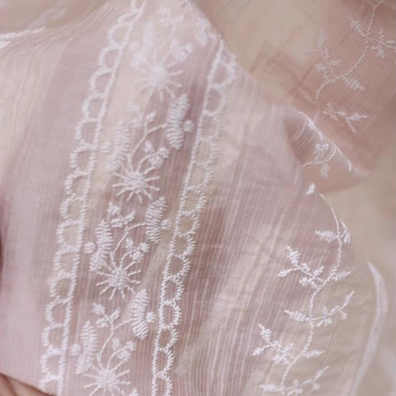 Chemise boutonnée brodée pour femmes, légère, manches longues, surdimensionnée, printemps été, mode coréenne, tenue décontractée