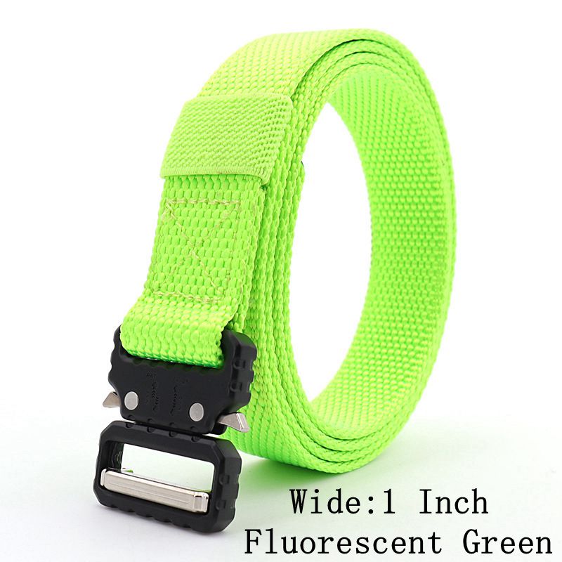 Ceinture tactique pour enfants, boucle à dégagement rapide, pour garçons et filles, ceinture pour pantalon, ceinture en jean, ceintures de créateur, ceinture tactique