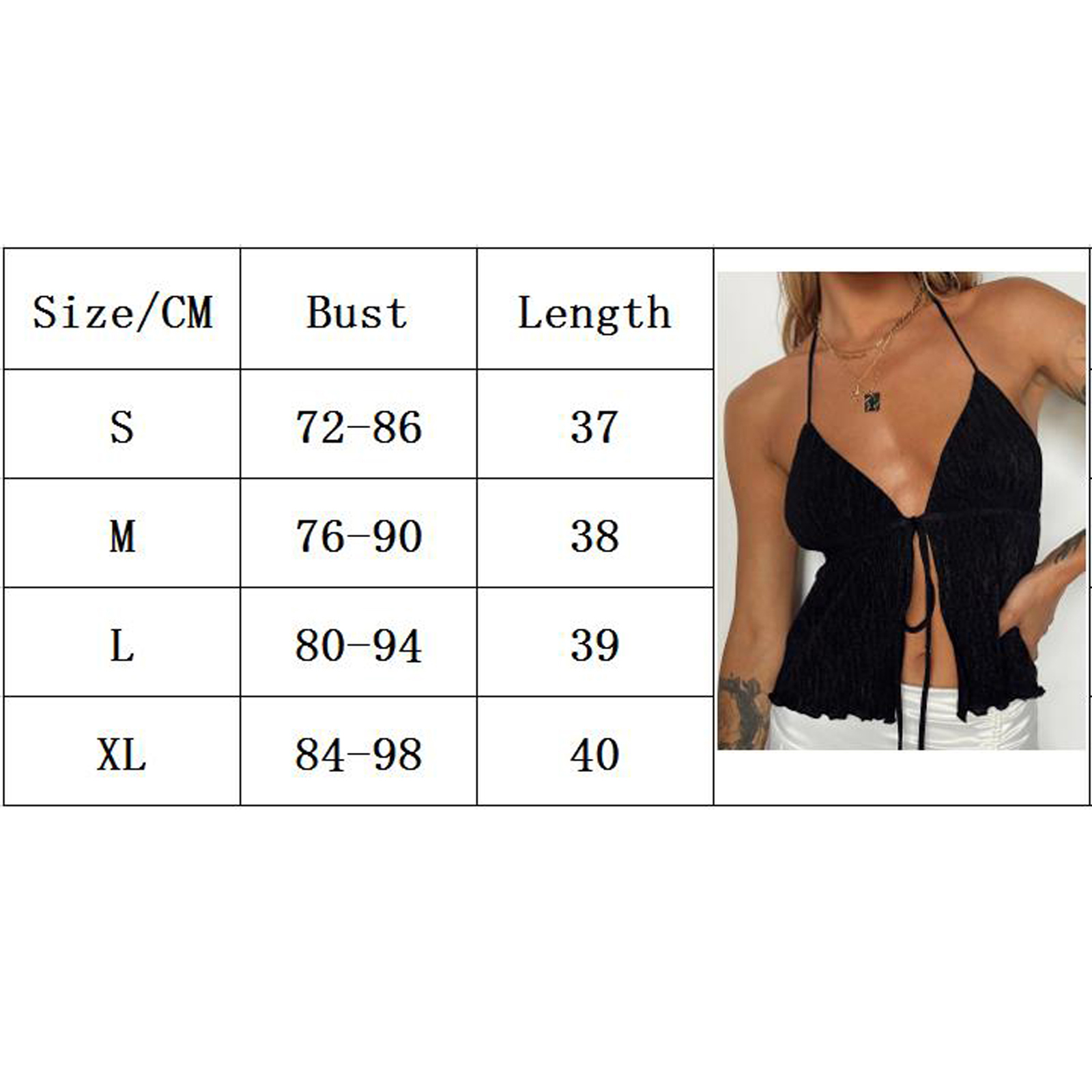 Débardeur Bandage dos nu pour femme, caraco dos nu, haut ouvert en Y, streetwear en fibre, licou fin, camisole élégante, été