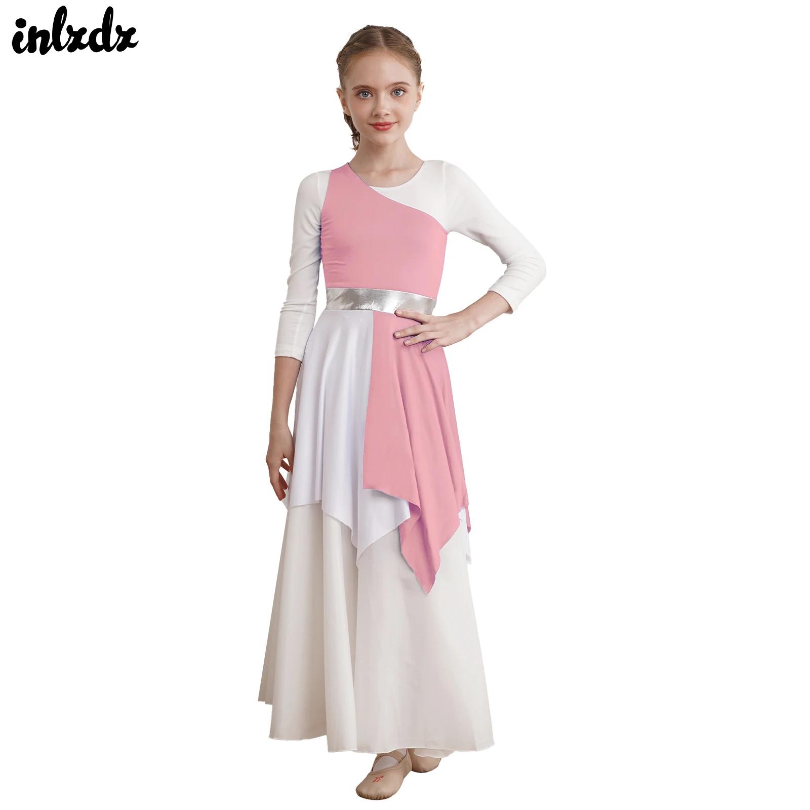 Robe de brevContemporaine pour Enfant Fille, Costume de Culte Chrétien, Tunique