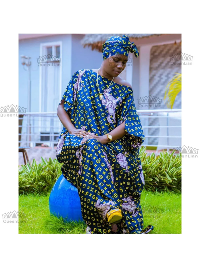 Robe de soirée traditionnelle en mousseline de soie, taille libre, avec écharpe, pour femmes, nouvelle collection