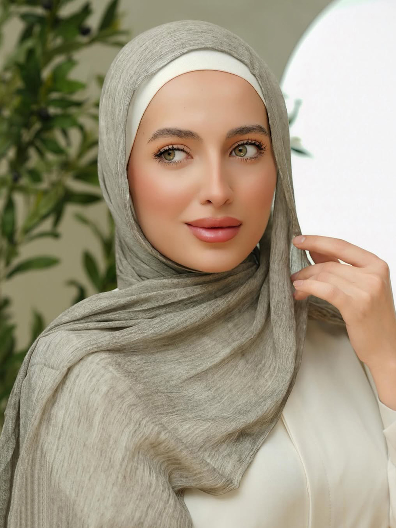Nouveau Hijab en Rayonne Texturée Légère, Foulard Crêpé en Viscose pour Femmes Musulmanes, Châle, Bandeau, Turban Islamique, Voile